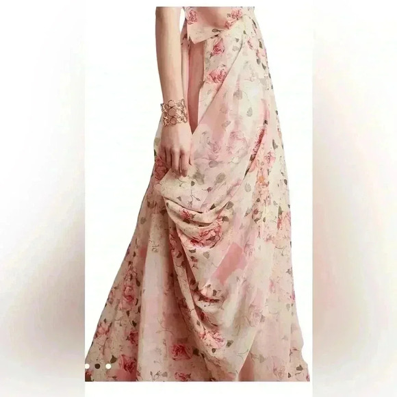 Anthropologie Varun Bahl Sakura Floral Sleeveless Multicolor Maxi Dress … - Picture 3 of 8